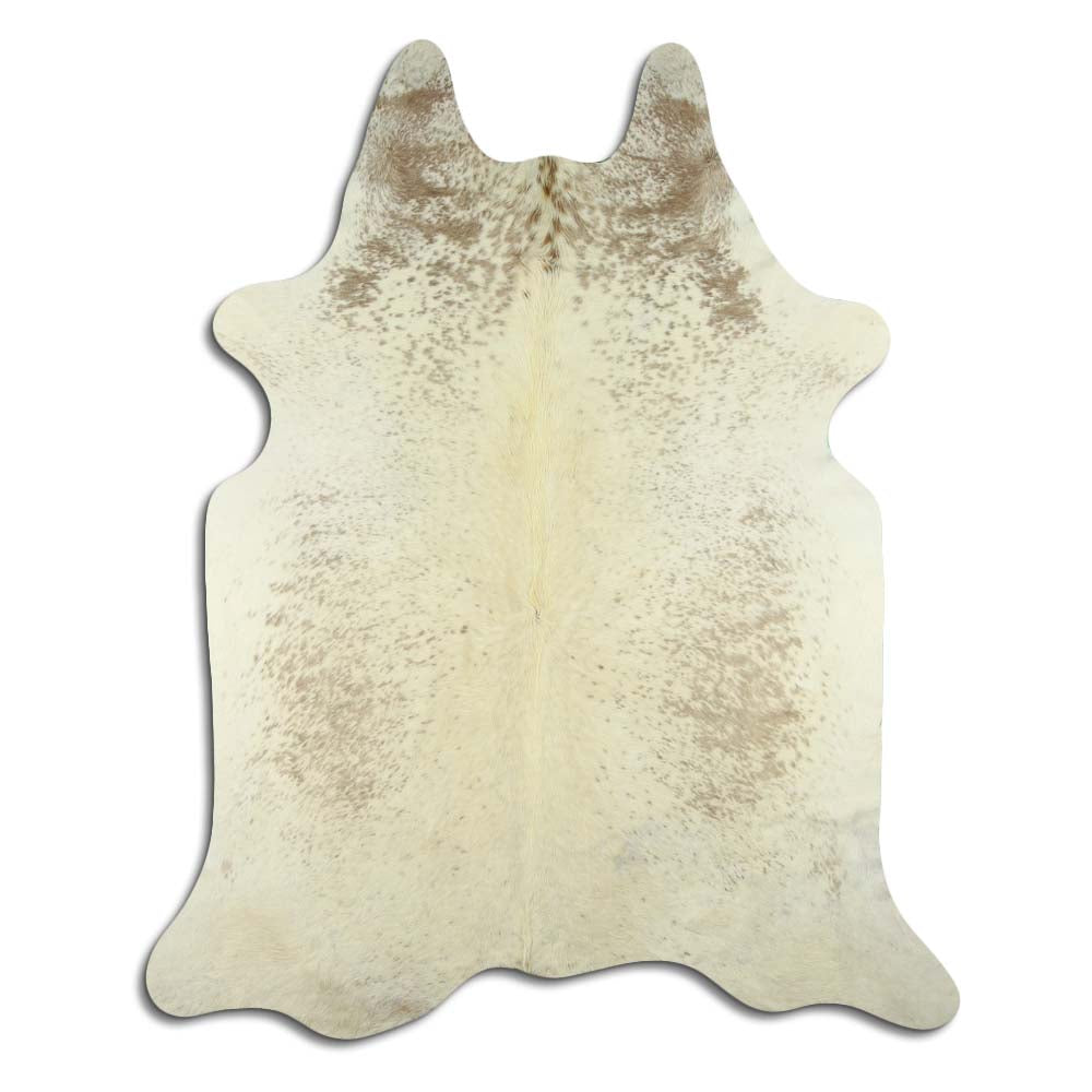 The &#39;CAITLIN&#39;- BROWN SPECKLE COWHIDE RUG