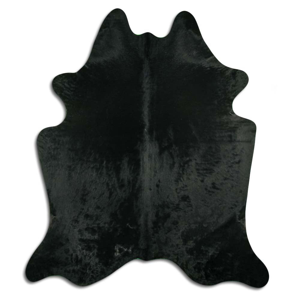 Jet - Pure Black cowhide full size