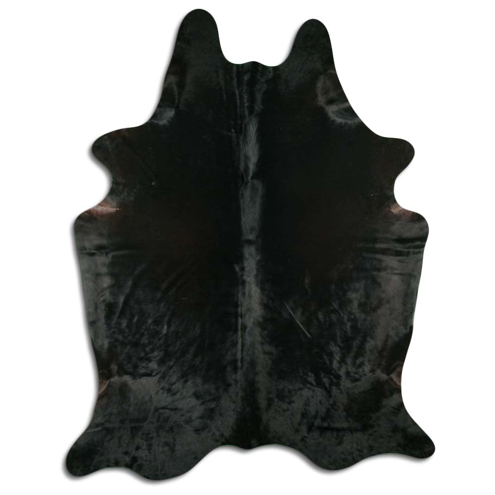 The &#39;BLAIRE&#39; - BLACK COWHIDE RUG